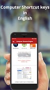 Computer shortcut keys تصوير الشاشة 4