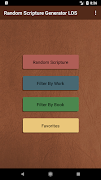Random Scripture Generator LDS-poster
