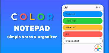 Color Notepad - Simple Notes 포스터