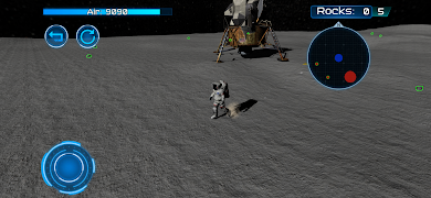 Apollo: Moon Landing Simulator स्क्रीनशॉट 6