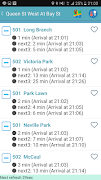 Toronto Bus Tracker (TTC) اسکرین شاٹ 3