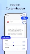 برنامه‌نما Text to Speech Converter عکس از صفحه
