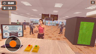 Airport Security Force: Border poster