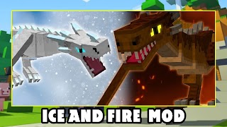 برنامه‌نما Ice and Fire Mod for Minecraft عکس از صفحه