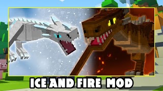 Ice and Fire Mod for Minecraft 스크린샷 1
