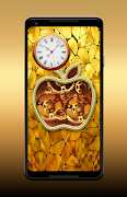 برنامه‌نما Golden Apple Clock عکس از صفحه