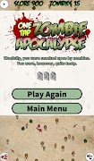 One Tap Zombie Apocalypse Free screenshot 4