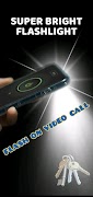 FlashLight Pro - On Video call captura de pantalla 1