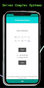 Linear Equations System Solver - Real and Complex ảnh chụp màn hình 2