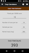 برنامه‌نما Crop Calculators عکس از صفحه