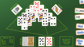 Crystal Pyramid Solitaire Screenshot 2