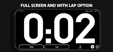 Big Stopwatch screenshot 1