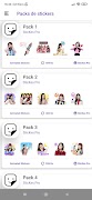 BlackPink Stickers پوسٹر