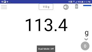 Just Scale Kitchen Scale syot layar 2