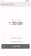 برنامه‌نما Music Stop Timer (Sleep Timer) عکس از صفحه