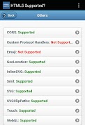 HTML5 Supported? syot layar 5