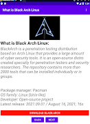 برنامه‌نما Learn Arch Linux عکس از صفحه