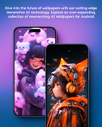 AI Generated Wallpaper 4K captura de pantalla 5