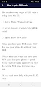Sim Unlock Puk Code Guide screenshot 2