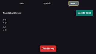 5 Schermata Big Screen Calculator