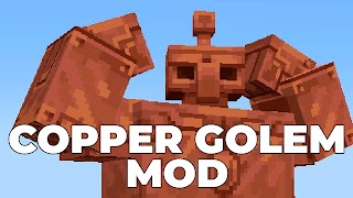 برنامه‌نما Copper Golem Mod for MCPE عکس از صفحه