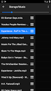 Folder Music Player Plakat