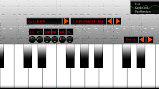 Piyano ve Klavye Synthesizer Ekran Görüntüsü 1