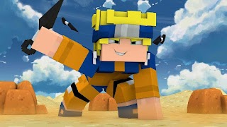 Naruto Anime Mod For Minecraft Plakat