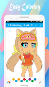 Chibi Coloring Book スクリーンショット 4