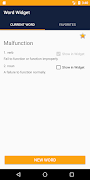 Word Widget - Learn/Increase E Affiche