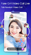 Fake Girl Video Call - Live Talk Random Video Call 截圖 3