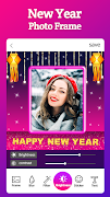 Newyear Photo Frame imagem de tela 3