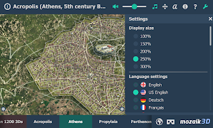 Acropolis educational 3D scene screenshot 1
