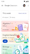 برنامه‌نما Google Classroom عکس از صفحه