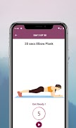 3 Schermata Plank Challenge
