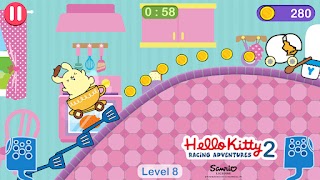 Hello Kitty games - car game screenshot 2
