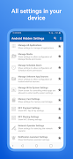 Android All Settings اسکرین شاٹ 4