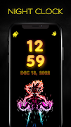 Smart Night Clock & Wallpapers captura de pantalla 2