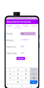 Bin Oct Dec Hex Converter 截图 2