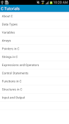 C Language Tutorials screenshot 2