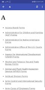 Government Forms ảnh chụp màn hình 1