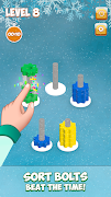 Color Puzzle: Nuts & Bolt Sort স্ক্রিনশট 2