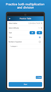 Multiplication Tables Pro Screenshot 5