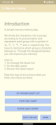 D. Memory Training Cartaz