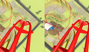 VR roller coaster screenshot 4