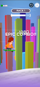 Skater Racing 3D poster
