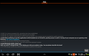 Bomgar for Samsung screenshot 2