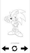 Jak narysować Sonic screenshot 3