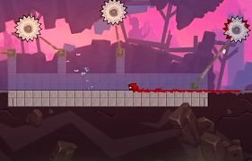 Super Meat Boy Forever walkthrough 截图 2