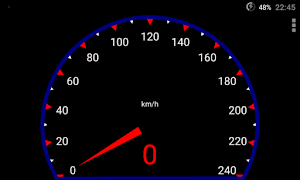 Simple GPS Speedometer 포스터